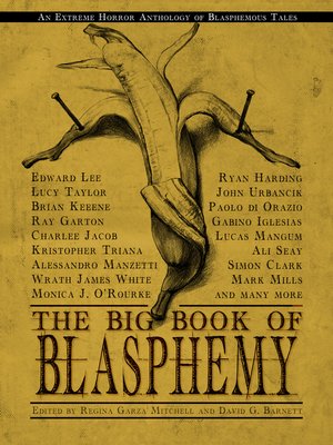 cover image of The Big Book of Blasphemy